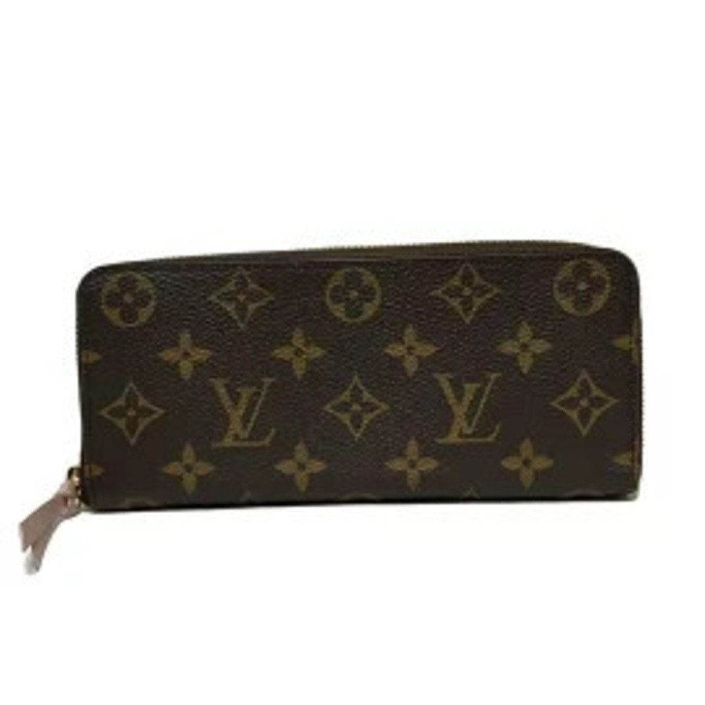 LOUIS VUITTON Portefeuille Clemence Long Wallet Rose Pink Ballerine